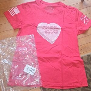 Women's Pink Graphic Tee